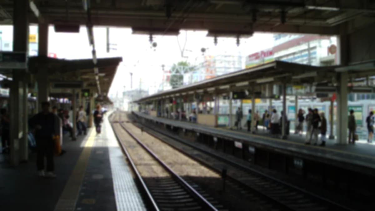 淡路エリアの街並み